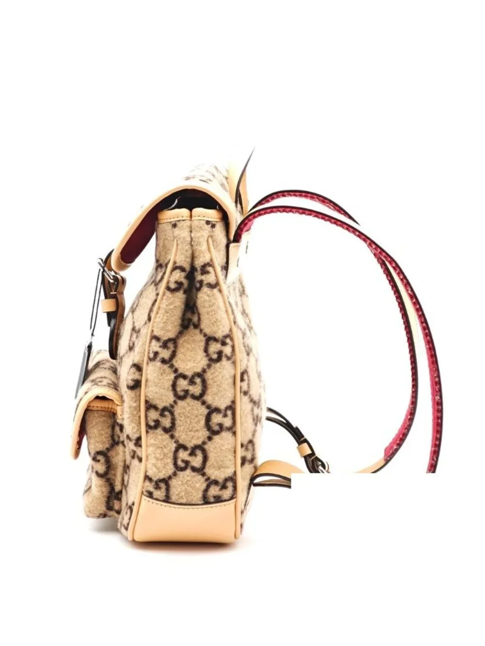 Gucci GG Wool Backpack Gray